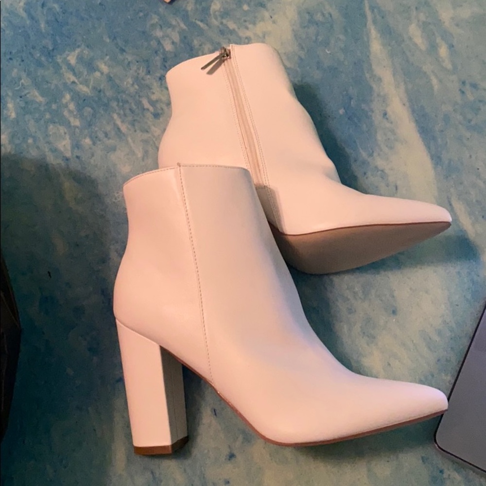 White booties!